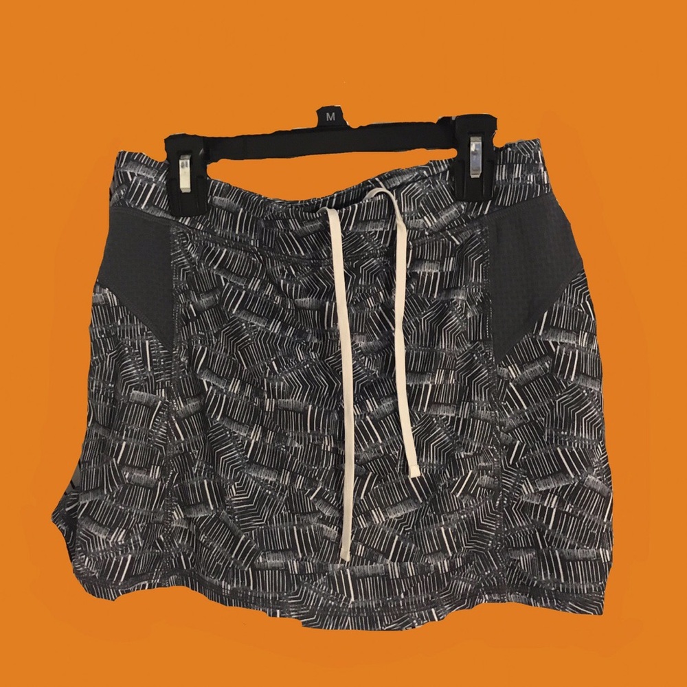 Champion tennis skirt gray/white abstract